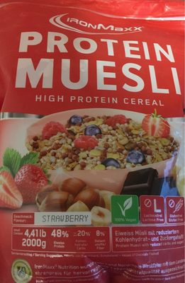Protein Muesli, Erdbeere - 4260426830346
