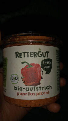 Rettergut Bio Aufstrich Paprika Pikant 135G - 4260655550206