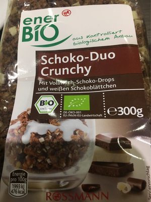 Schoko Duo Crunchy, Schoko - 4305615184012