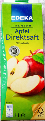 Premium Apfel Direktsaft naturtrüb - 4311501339190
