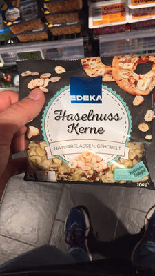 EDEKA Haselnusskerne naturbelassen, gehobelt 100G - 4311501358474