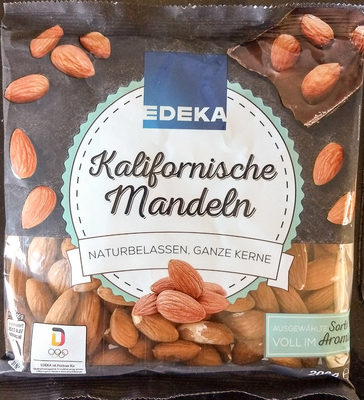 EDEKA Kalifornische Mandeln naturbelassen, ganze Kerne 200G - 4311501358498