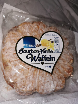 Edeka Bourbon Vanille Butterwaffeln - 4311501386866