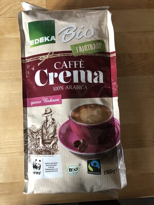 EDEKA Bio Caffè Crema ganze Bohnen 1 kg - 4311501393376