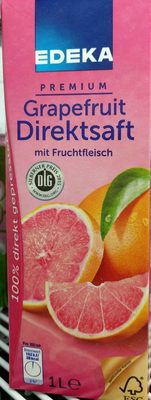 Grapefruit Direktsaft mit Fruchtfleisch - 4311501444054