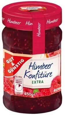 EDEKA Konfitüre extra Himbeere 450g - 4311501457085