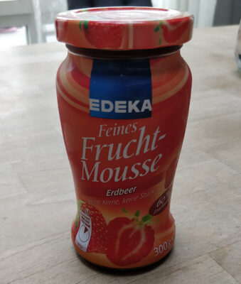 EDEKA Feines Fruchtmousse Erdbeer 300 g - 4311501626818