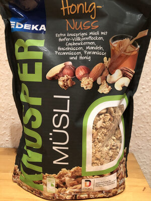 EDEKA Knusper Müsli Honig Nuss 500 g - 4311501640944