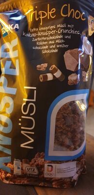 EDEKA Knusper Müsli Triple Choc 500G - 4311501665671