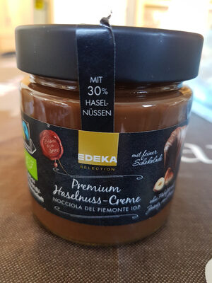 EDEKA Genussmomente Bio Premium Haselnuss-Creme 200G - 4311501682098
