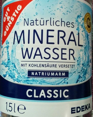 Natürliches Mineralwasser Classic - 4311596435944