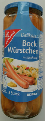 Delikatess Bock Würstchen - 4311596442010