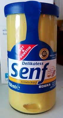 Delikatess Senf mittelscharf - 4311596454402