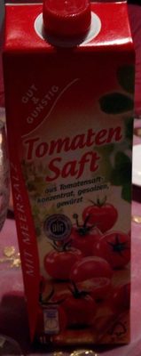 Gut & Günstig Tomatensaft - 4311596455126