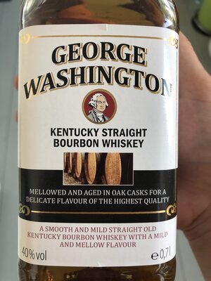 George Washington Kentucky Bourbon Whiskey 0,7 ltr - 4311596461196