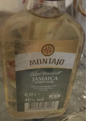 Montajo Jamaica Rum Versschnitt 40% 100ml - 4311596461493