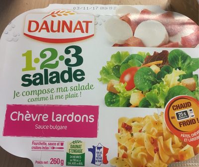 1.2.3 salade chevre et lardons - 43180691