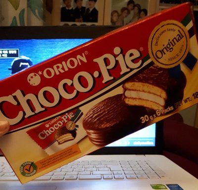 Gâteau Au Chocolat Choco Pie Orion 180G Coréen - 4607084351378