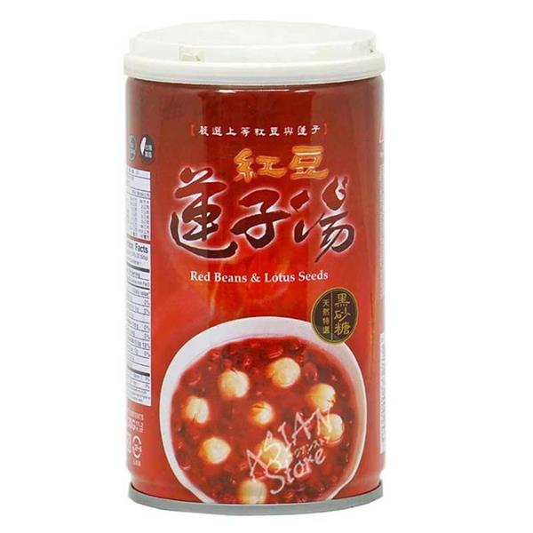 Famous House Food Industrial Corp., Red Beans & Lotus Seeds - 4710873400246