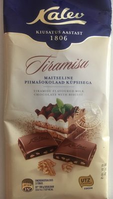 Chocolat au lait goût tiramisu avec biscuit - 4740012034704