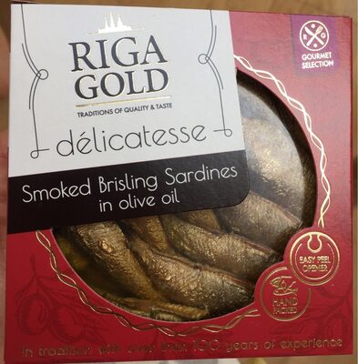 Smoked Brisling Sardines in olive oil - 4750265001293