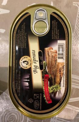 Brivaisviln Smoked Sardines In Oil - 4750616000258