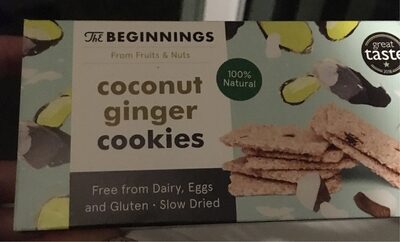 Coconut ginger cookies - 4751018890294