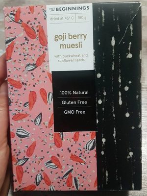 Goji berry muesli - 4751018891093