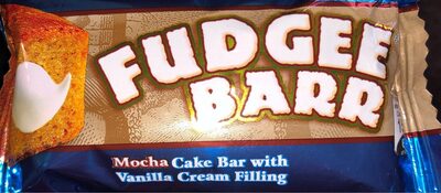 Mocha Cake Bar w Vanilla Cream Filling - 4800092551383