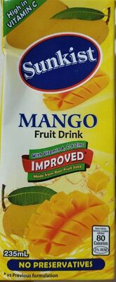 MANGO FRUIT DRINK - 4800110080376