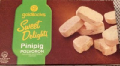 Goldilocks Sweet Delights Pinipig Polvoron 300G - 4800111008065