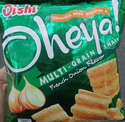 oishi oheya multi grain snack French onion flavour - 4800194117975