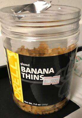 Glazed banana thins - 4806514541680