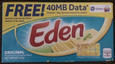 Eden  Cheese 165g - 4808647020094