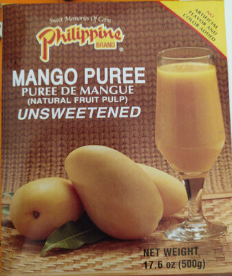 Mango Puree (natural fruit pulp) - 4809012888004