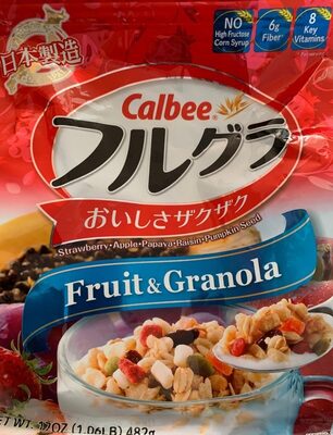 Calbee Fruit & Granola - 4901330743253