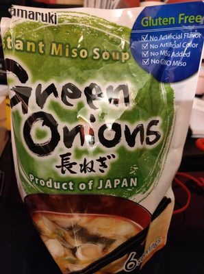 Instant Miso Soup Green Onions - 4902401508306