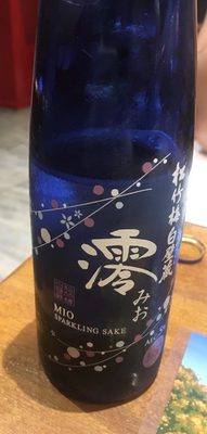 Mio sparkling sake - 4904670219259