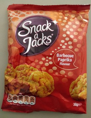 Snacks a Jacks - Barbecue Paprika flavour 30g - 5000108022411