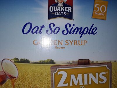 Oat so simple golden syrup flavour - 5000108244356