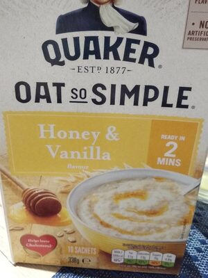 Oatso Simple Honey And Vanilla 10'S 338G - 5000108456322