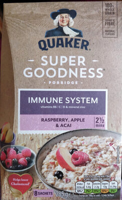 Raspberry, Apple and Acai Porridge - 5000108609070