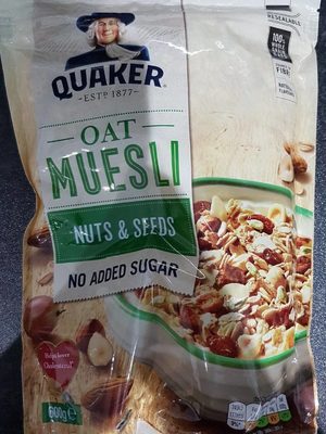 Oat muesli nuts and seeds - 5000108671633