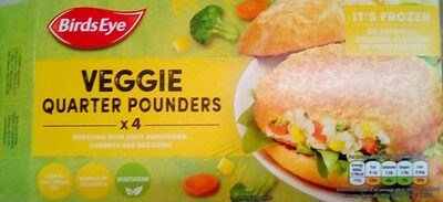 Veggie quarter pounders - 5000116038725