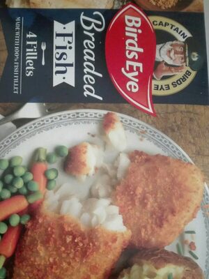 4 Omega 3 Breaded Fish Fillets - 5000116102822