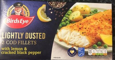 Lightly dusted cod fillets - 5000116124831