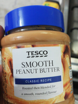 Tesco Smooth Peanut Butter 340G - 5000119003867