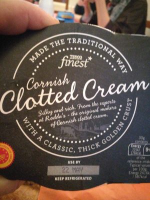 Tesco Finest Clotted Cream 227G - 5000119019370