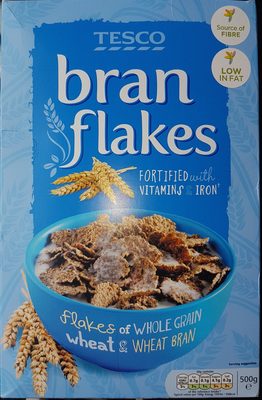 Tesco Bran Flakes 500G - 5000119102263