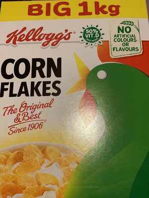 Kelloggs Cornflakes 1Kg - 5000127014084